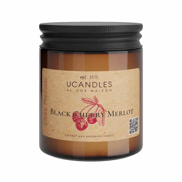 Фото Ароматическая свеча Черешня Мерло Black Cherry Merlot
