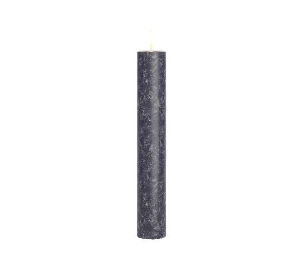Фото Свеча Интерьерная Pillar Crystal 25x4 Черный