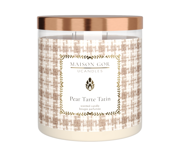Свеча ароматическая Pear Tarte Tatin 3 фитиля