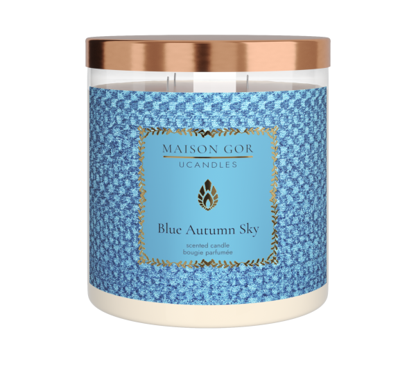 Свеча ароматическая Blue Autumn Sky 3 фитиля