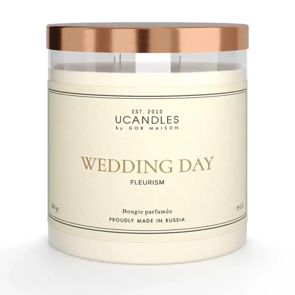 Фото Ароматическая свеча Свадебный День Wedding Day