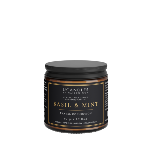 Фото Ароматическая свеча Базилик и Мята Basil & Mint