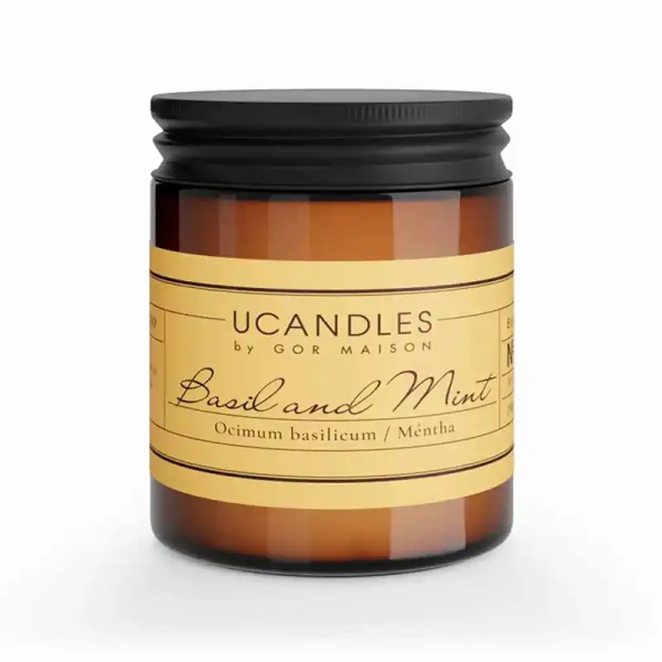 Фото Ароматическая свеча Базилик и Мята Basil & Mint