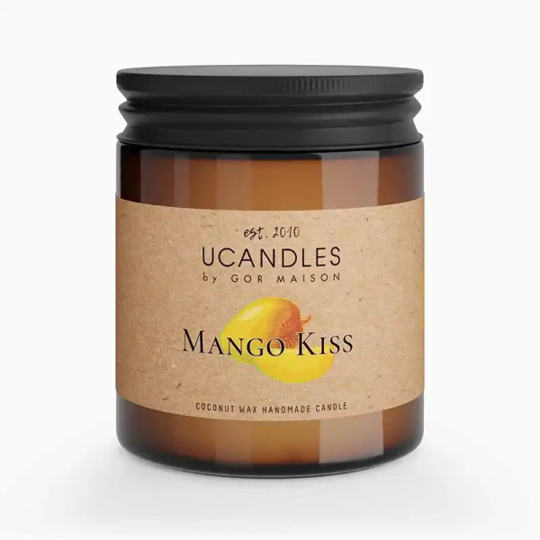 Фото Ароматическая свеча Поцелуй Манго Mango Kiss