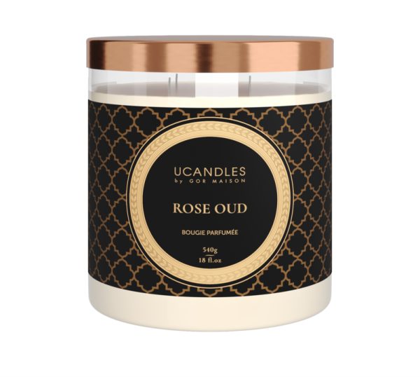 Фото Ароматическая свеча Роза и Уд Rose Oud
