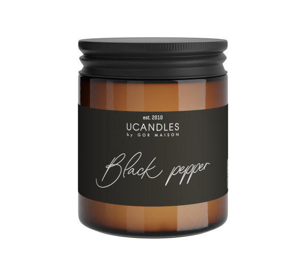 Фото Ароматическая свеча Черный Перец Black Pepper