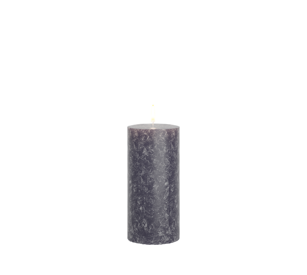 Фото Свеча Интерьерная Pillar Crystal 15x7 Черный