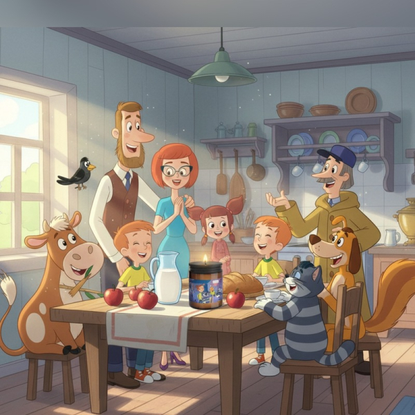 Фото Ароматическая свеча Простоквашино