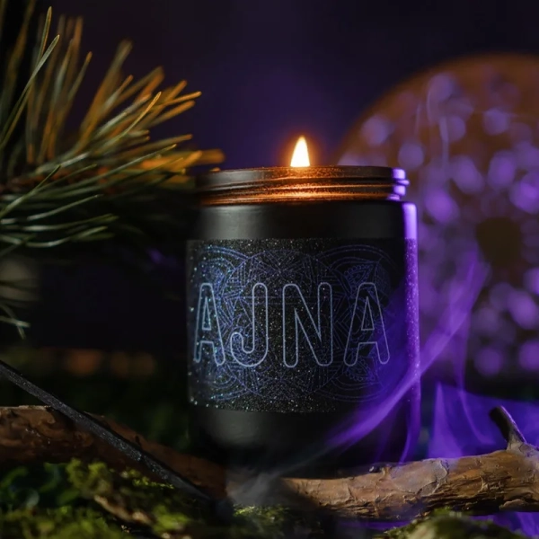 Фото Свеча ароматическая Чакра Аджна Chakra V 1 фитиль