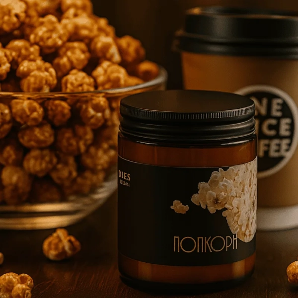 Фото Свеча ароматическая Попкорн x One Price Coffee